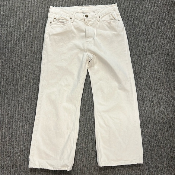 The Great. Cream denim full leg jeans - Picture 1 of 7